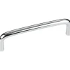Torino Wire Pull, 4" C/C, Polished Chrome