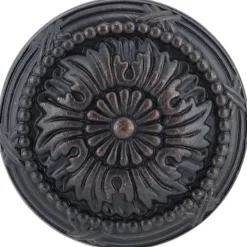 Traditional Metal Knob with Decorative Detailing 1-1/4