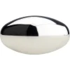 Traditional Oval Knob 1-31/32" x 1-3/32" Polished Nickel