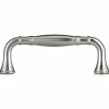 Traditional Pull, 3-3/4" Center-to-Center, Brushed Nickel