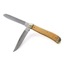 Trapper Two Blade Pocketknife for Hunting and Fishing 6-7/8" Unfinished Kit