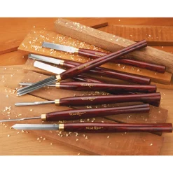 Turner's Tool Set with Extra Long 16" Handles High Speed Steel 8 Piece