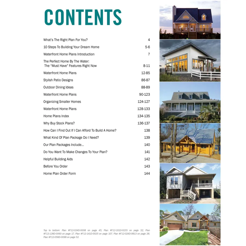 Ultimate Waterfront Home Plans