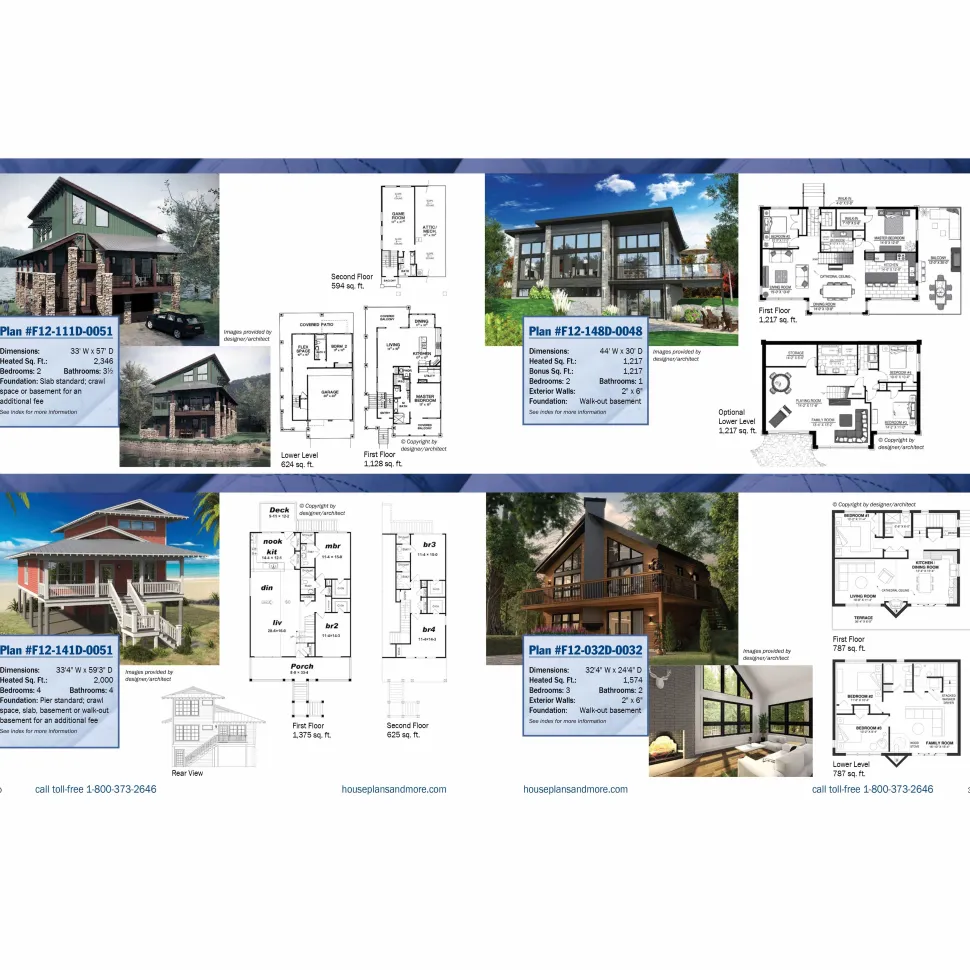 Ultimate Waterfront Home Plans