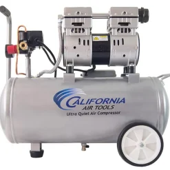 8010 Ultra Quiet and Oil-Free 1.0 HP, 8 Gal. Steel Tank Air Compressor