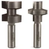 3370 Wedge Tongue And Groove (2) Router Bit 1-1/4" D X 1-1/4" CL X 2-7/8" OL