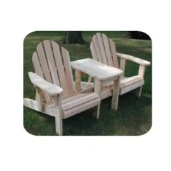 Woodworking Project Paper Plan to Build Twin Adjustable Adirondack Chair