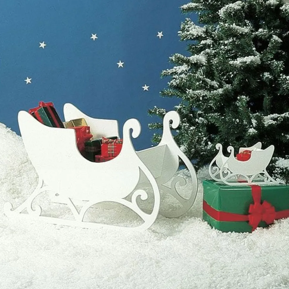 Woodworking Project Paper Plan to Build Medium & Small Sleigh