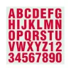 Woodworking Project Paper Plan to Build 6 Inch Letter and Numbers