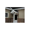 Woodworking Project Paper Plan to Build Doorway Shelter, Peaked Top