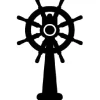 Woodworking Project Paper Plan to Build Ships Wheel Shadow