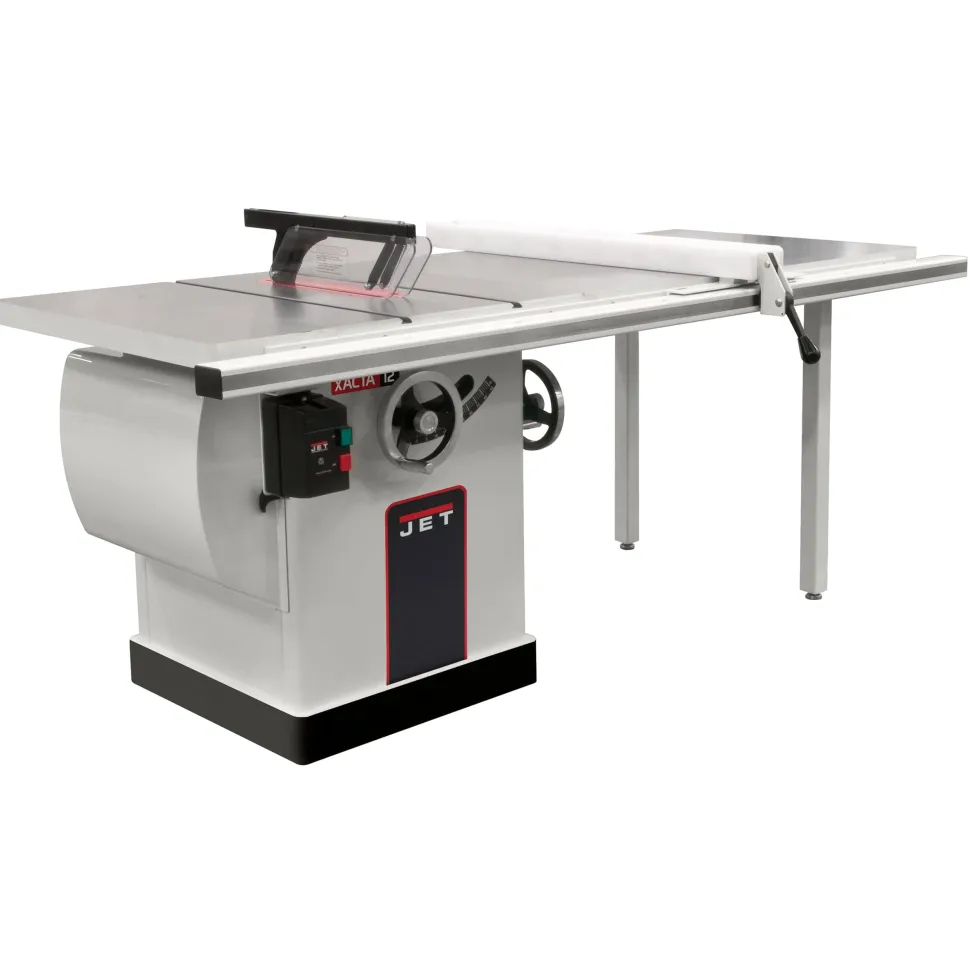 XACTASAW Deluxe 12" Table Saw with Cast Wings and 50" Rip Capacity 5 HP 1 Ph 230V JTAS-12-DX