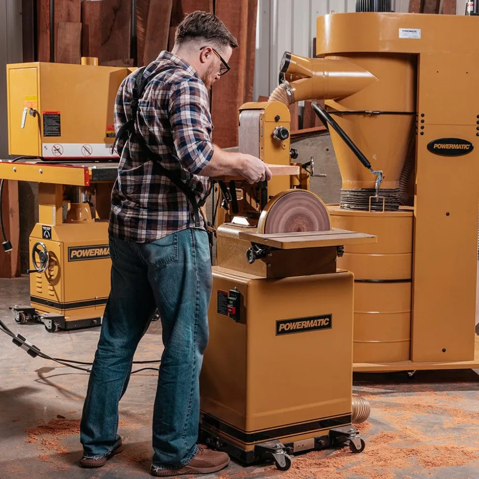 6" x 48" Belt / 12" Disc Sander 1-1/2 HP 1 Ph 115/230V 31A