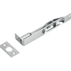 6" x 3/4" Flush Bolt 5/8" Radius Chrome