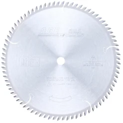 10" x 80T Carbide Tipped Cut-Off and Crosscut Blade, 10 Degree, 5/8" Bore