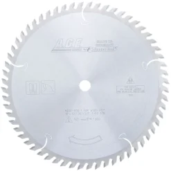 10" x 60T Carbide Tipped, Cut-Off and Crosscut Blade, 12 Deg., 5/8" Bore, ATB