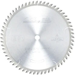 10" x 60T Carbide Tipped Plywood and Laminate Blade, 12 Deg., 5/8" Bore, TCG