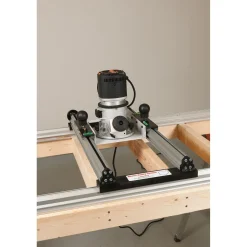 22" x 48" Threaded Slab Flattening Router Mill