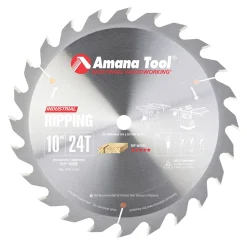 10" x 24T Ripping Blade, 20 Deg., 5/8" Bore, TCG