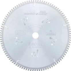 12" x 100T x 1" Bore Thin Walled Aluminum and Non-Ferrous Metal Saw Blade TCG